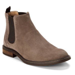 NWT Vionic Men's Kingsley Chelsea Boot Dark Taupe 9.5